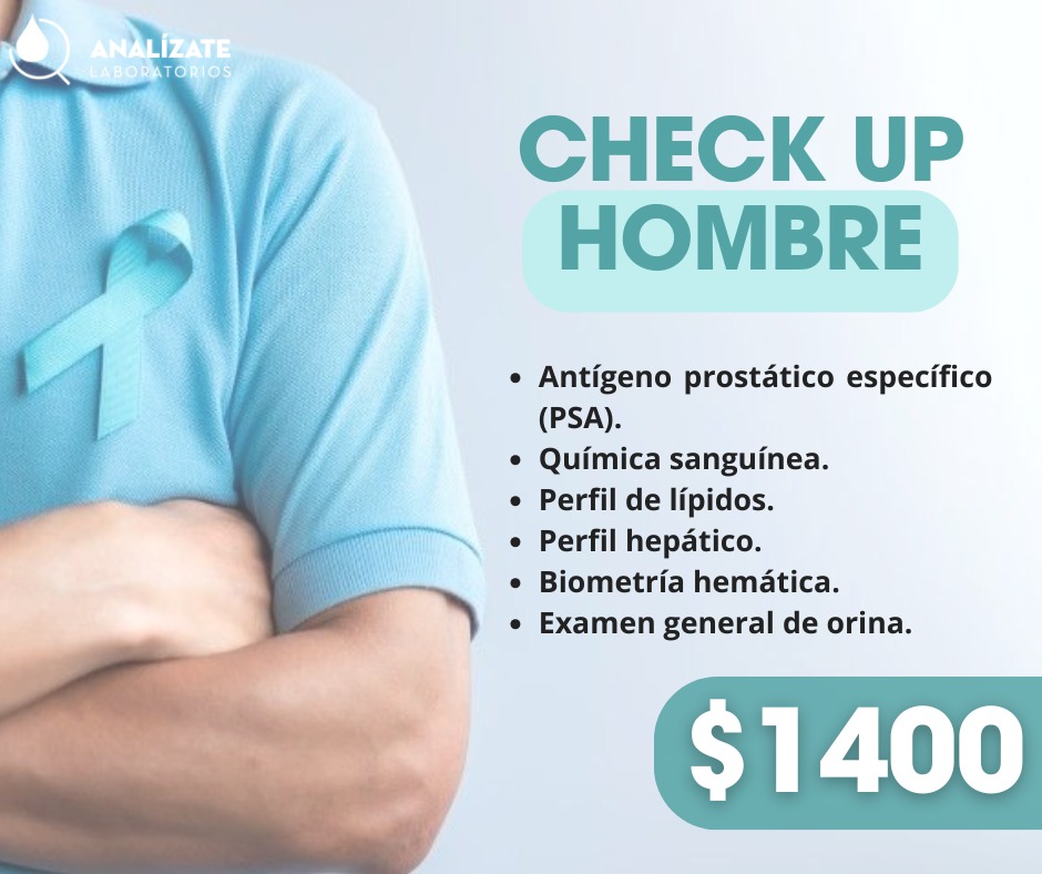 Check Up Hombre — Analízate Laboratorios